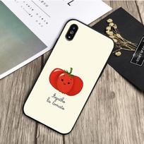 tomato black Silicone Phone Case For iPhone 12 XR XS Max 5 5S SE 2020 6 6S 7 8 PLUS X 11Pro Max11 Cover Shell iphone12 Pro Max