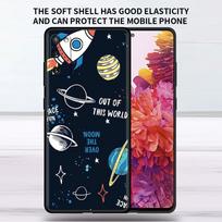 Soft Case For Samsung Galaxy Note 20 Ultra 10 Plus Lite A50 A70 A20 A40 A20e 9 8 A60 A10e Funda Phone Cover Space Cool Astronaut Samsung A70