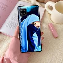 Muslim Islamic Hijab Gril Cover For Samsung Galaxy A52S A12 A22 A32 A52 A72 A21S A03S A50 A70 A71 A51 A33 A53 Case Samsung A73 5G white