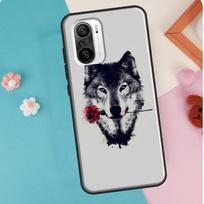 Animal Wolf Case For Xiaomi Mi 11T 12 Pro 12X Mi 11 Lite Ultra Cover For POCO X3 Pro X4 GT M3 M4 F3 Mi 9T (9T Pro) blue