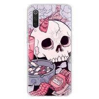Pink Cat Skull Sorceress Witch Cover Phone Case For Xiaomi Poco X3 GT X4 NFC M4 Pro M3 M2 F3 F2 F1 Mi Note 10 A3 A2 Lite A1 CC9E Xiaomi Poco X3