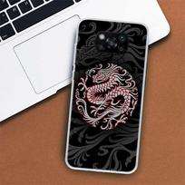 Japoniško tamsaus drakono tatuiruotės dėklas telefonui Xiaomi Poco X3 GT X4 NFC M4 Pro M3 M2 F3 F2 F1 Mi Note 10 A3 A2 Lite A1 CC9E Fundas Mi Note 10 Lite black