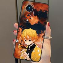 Zenitsu Demon Slayer For Huawei P40 Lite P20 P30 Pro Nova 9 Nova 5T P Smart 2019 Case For Honor 50 8X 9X 10i Honor 50 Lite white