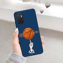 Phone Case For Xiaomi Redmi Note 11 9 10 Pro Max 5G 8T 9T 9s 7 9C 7a 9A 8 8A Astronaut Basketball Black Soft Protective Cover Redmi Note 11