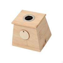 -Box, Heat Container, -Roller, Stick Holder, Mugwort Box for Camping, Terrace, Garden 9.5x9.5x8.5cm