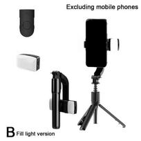 Vienos ašies stabilizatoriaus trikojis BT „selfie Stick“ magnetinis užpildymo laikiklis telefono transliacija, apsauganti nuo drebėjimo, mobilioji gyva šviesa „Gimbal D5W6“