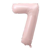 32/40 colių šviesiai rožinės mėlynos spalvos balionai, folijos balionai, gimimo dienos balionai, balionai 0 1 2 3 4 5 6 7 8 9 globos kamuoliukai 32inch