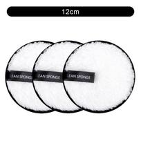 Makeup Remover Powder Puff Sponge Arctic Velvet Lazy Facial Cleansing Puff Can Be Washed and Reused