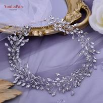 YouLaPan Bling diržai moterims Rankų darbo vestuvių Kalnų krištolas nuotakos diržai moterims Elegantiškos diržinės suknelės Papuošalai SH239 gray