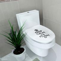 Įvairių dizainų WC pjedestalo puodo dangčio lipdukas tualeto kėdė komoda lipdukai įvairiaspalvis