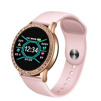 „Scione Fashion“ išmanusis laikrodis moterims, vyrams, sportui atsparus vandeniui atsparus pulso dažnio miego monitorius išmaniajam telefonui rožinė