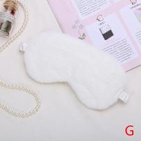 Sleeping Mask Sleeping Blindfold Minkštos pliušinės paakių kaukės Cute Love Eye Cover G
