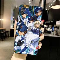 „Ace Of The Diamond“ telefono dėklas „Honor 70 50 20 7S X9 X8 X7 Magic 4 3 Pro“ minkštas juodas telefono dangtelis Honor 70
