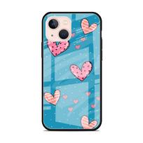 Stiklinis dėklas Apple iPhone 14 13 Pro 11 12 7 8 Plus SE 2022 XR X XS Max 6 6S grūdintas telefono dangtelis LOVE širdelė iPhone 14