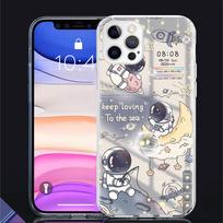 Astronaut Cartoon Case For Apple iPhone 11 13 14 12 Pro 7 8 Plus XR X XS Max 6 6S 14Pro Clear Silicone Phone Cover Coque iPhone 14
