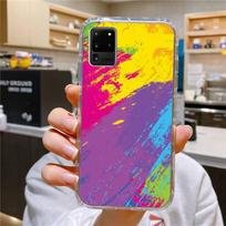 Minimalist Colors Phone Case For Samsung Galaxy S10 S10e S8 S9 Plus S7 A70 Edge Note10 Transparent Cove S10 plus