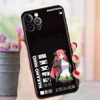 Silicone Case For Apple iPhone 13 12 Pro Max 11 XR SE 2020 7 8 Plus Phone Cover X XS 6S 6 5 5S Soft Shell Anime Girl Waifu Funda iPhone 13 black