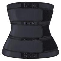 Body Sculpting Sweat Belt Fitness Waist Belt Belt Postpartum Belly Sculpting Body Shaping Belt XXL juoda