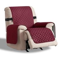 1/2/3 Seater Recliner Sofa Cover Anti Slip Patchwork Sofa Protector Cover Lazy Chair Sofa Cover Couch Slipcover Armchair Cover 1 Seater