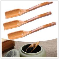 Naujas 2 vnt bambukinio arbatos šaukštelio kastuvo ceremonija Kung Fu Matcha Oriental Tradicinis 1pcs