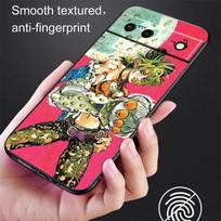 JOJO Jolyne Cujoh Phone Case For Google Pixel 7 Pro 6 Pro 6A 5A 5 4 4A XL 5G Black Soft Cover Fundas Cover Google Pixel 4