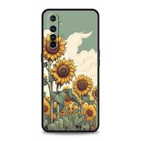 Phone Case For Realme 12 11 10 9 8 5G 7 6 GT5 GT3 GT2 Pro Plus C21 C11 C25 C35 GT Neo 2 3 3T 5 Cover Cute Cartoon Candy Painted Realme 12 Pro black