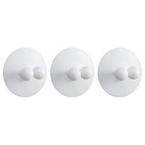 3PCS Punch-free Wall-Mounted Storage Hook With Suction Cup Universal Groceries Storage Rack Toothbrush Holder Drop Shipping CHINA