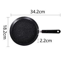 Crepe Frying Pan Crepe Pan Gas Hob Handle Home Kitchen
