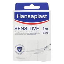 Hansaplast Dressings Med Sensitive Strip 1x6 white