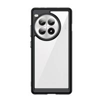 Skaidrus PMMA dėklas OnePlus Ace 3 Pro Ace3 3Pro Ace3Pro Spalvingas minkštas kraštas Kietas apsauginis apvalkalas Apsauga nuo dulkių Apsauga nuo dūžių For OnePlus Ace 3 Pro juoda