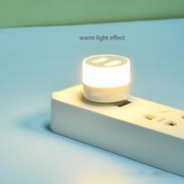 USB kištukas LED naktinė lemputė nešiojama diskinė lempa 5V skaitymo lempos mini knygų lemputės maitinimo blokas maitinamas lauko stovyklavimo lemputės apšvietimas beige