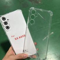 Samsung A05/A05S Full Airbag Transparent Anti-Fall Protective Cover A05 skaidri