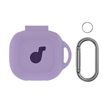 Wireless Earphone Cover Earbud Sleeve Rubber Soft Earphone Case Earpiece Protector Rubber Suitable for Headphone P40i violetinė