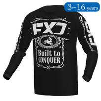 vaikas Motocross Jersey lenktynės Visureigis dviratis MX Enduro MOTO Motociklas berniukas mergaitė vaikas 5 6 7 8 9 10 11 12 13 14 15 16 XXL-Jersey-kid