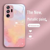 „Samsung Galaxy Note 8“ skysto stiklo gradiento spalvos Pro mobiliojo telefono dėklas A02 mėlyna