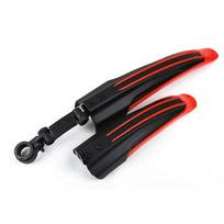 1set Bike Mudguard Mountain Bike Wings Set Mud Guards Bike Mudguard Wings pilka