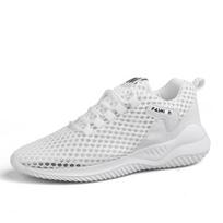 Hollow Mesh Surface Cold Dip Tide Shoes plus Size Eva Stylish and Lightweight Men's Shoes Men's Casual Sneaker 37 balta