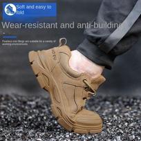 Labor Insurance Shoes, Smash-proof, Puncture-resistant, Tie-resistant, Deodorant, Breathable, Non-slip and Anti-manufacturing 37