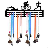 Medal Hanger Holder, Iron,Wall Mounted Shelf Rack for Gymnastics Softball Runner style D