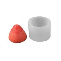3D Strawberry Shaped Silicone Flexible Food Grade Mould Clay Resin Ceramics Candy Fondant Candy Chocolate Soap Mould skaidri