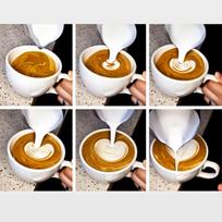 Nerūdijančio plieno espreso kavos ąsotis Craft Latte pieno putojantis ąsotis kavos puodelis 350ml black