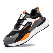 Labor Insurance Shoes Four Seasons Breathable Men's Labor Insurance Shoes Anti-smashing and Anti-piercing Safety Shoes 36
