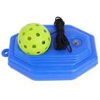 Pickleball Trainer Rebound Practice Pickleball Ball with Cord & Handle Baseboard Pickleball Training Tool for Exercise