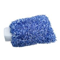Microfiber Soft Auto Care Wash Gloves Car Wax Detailing Brush Cleaning Tool mėlyna