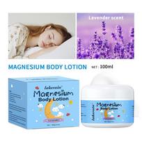 100G Lavender Magnesium Body Milk Gently Cares For The Skin. Apply Massage Moisturizing Cream Before Going To Bed. Suitable For All Skin Types. 100g