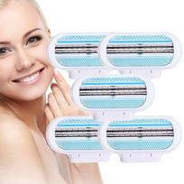 5Pcs Shaving Blades Razor Depilation Replacement Head For GileVen Hair Remover