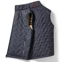 Autumn and Winter Vest Heating Windproof Waterproof Lamb Wool Middle-aged and Elderly Clothing M
