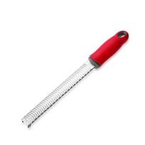 Nerūdijančio plieno sūrio tarka, citrinų tarka, šokolado sūrio tarka, daugiafunkcis virtuvės įrankis 30*6.4cm raudona