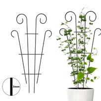 Stakes augalų laipiojimo atraminis rėmas grotelės gėlės stovas narvelis medis sodas augalas namuose Augalų priežiūra dirvožemio gėlių kompozicija 1 PCS
