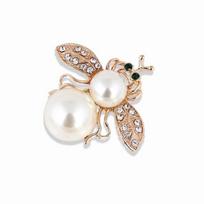 Exquisite Fashion Mini Cute Little Bee Wasp Insect Brooch Pin Women 'S Accessories